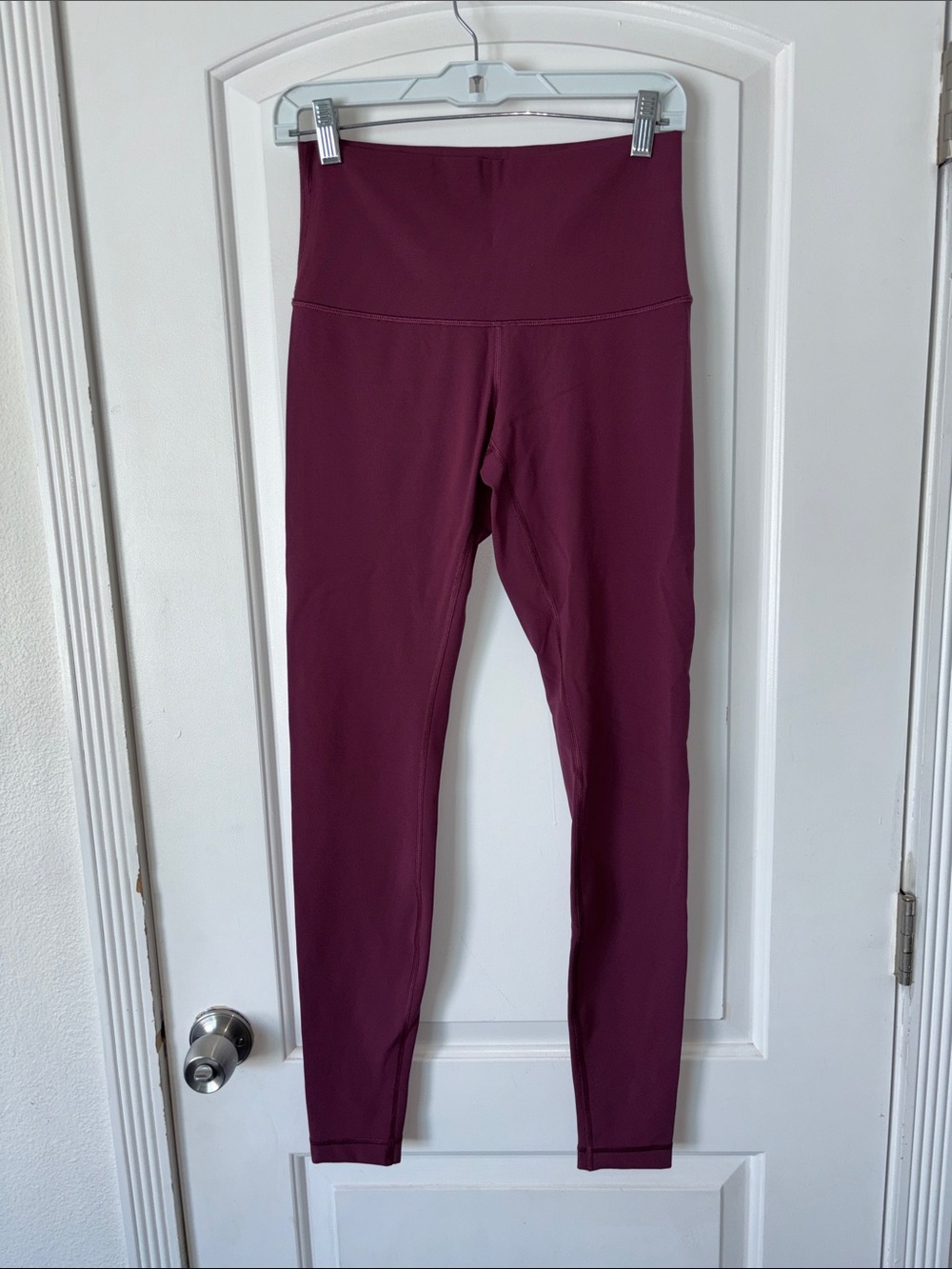 Lululemon Wunder Under? Pant leggings Berry plum 8
